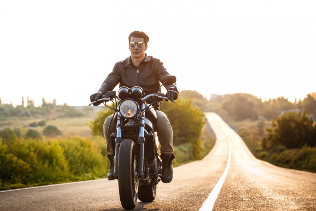 RogueOne on his Yamaha MT-09