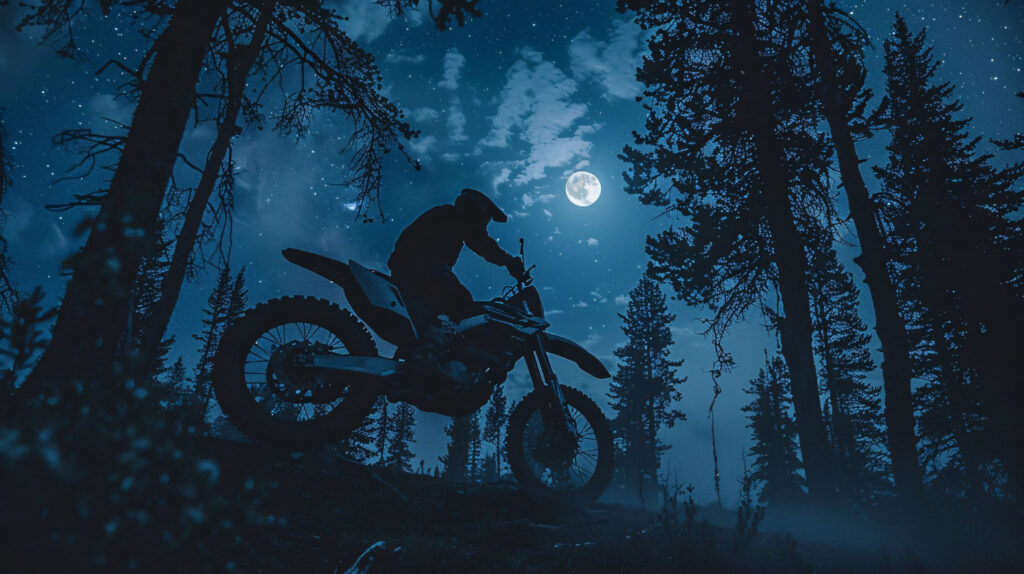 Ghost Rider on his BMW R 1250 GS